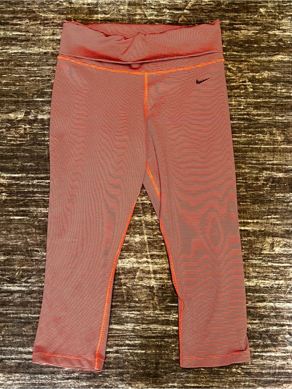 Nike Striped Capri Leggings
